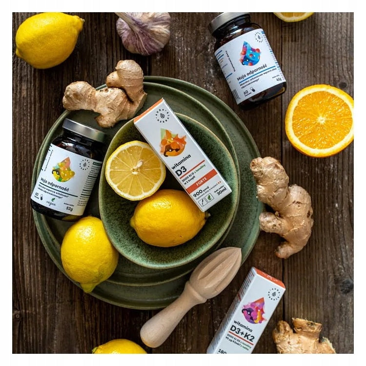 VITAMIN D3 2000IU FORTE 100% NATURAL INGREDIENTS 30 ml. Aura Herbals Brand Aura Herbals
