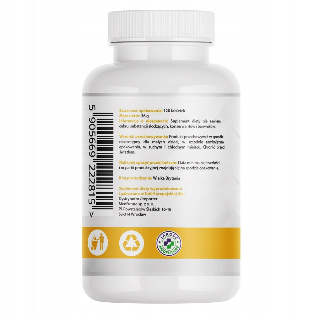 VITAMIN D3 4000IU + K2 MK-7 100 mcg 2 x120 tablets Brand MedFuture