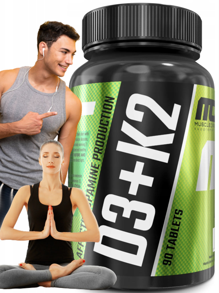 VITAMIN D3 + K2 IMMUNITY Muscle Care D3+K2 90 tablets