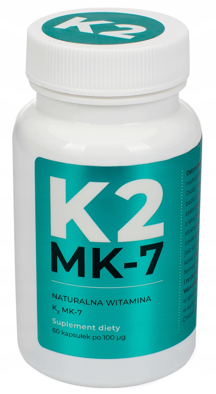 VITAMIN k2 MK-7 NATURAL 100mcg VISANTO 60k
