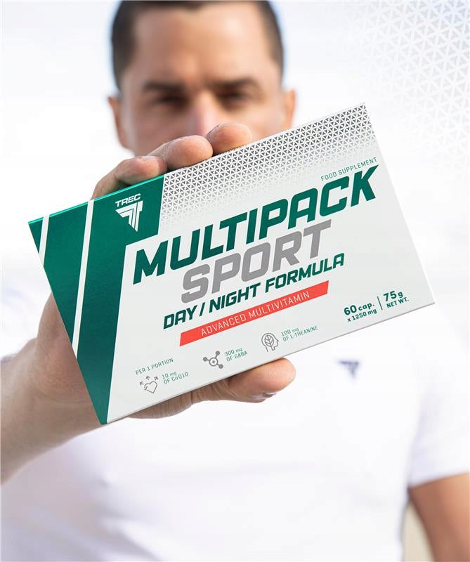 VITAMINS AND MINERALS FOR ATHLETES Trec Multipack Sport Day/Night 60 kaps Basic ingredient multivitamins