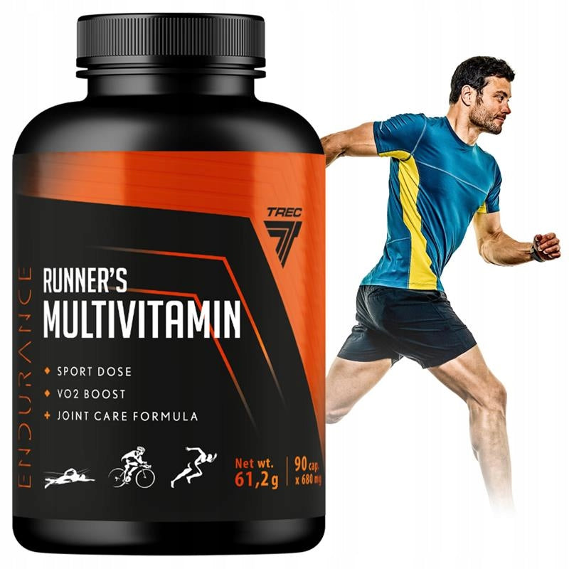 VITAMINS AND MINERALS FOR RUNNERS Trec Endurance Runner's Multivitamin 90caps