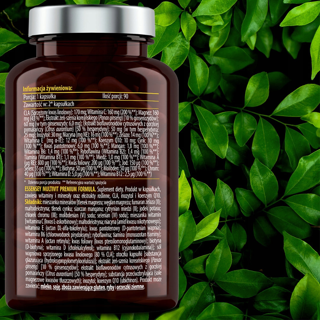 VITAMINS AND MINERALS Premium 26 Ingredients C D3 B COMPLEX MAGNESIUM GINSENG Expiration date not specified