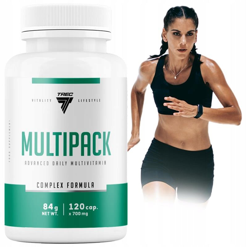 VITAMINS AND MINERALS Trec Vitality MULTIPACK 120 kaps COMPLEX FOR HEALTH