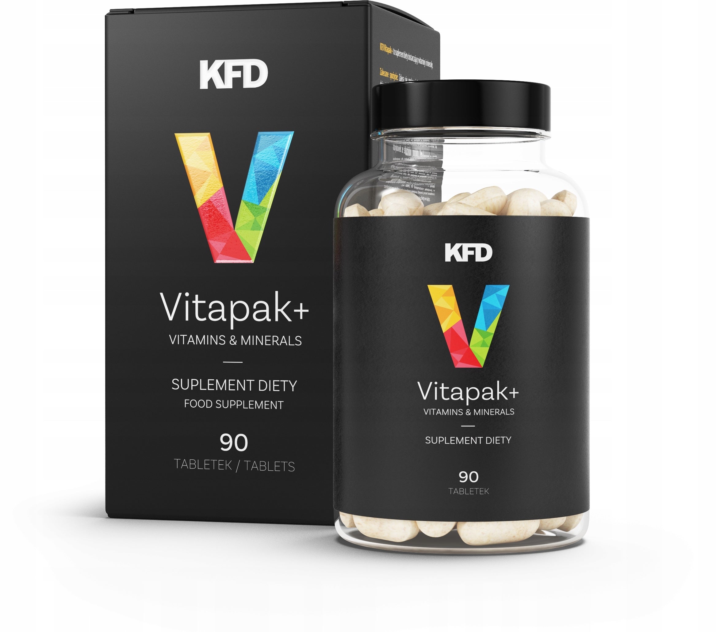 VITAMINS AND ORGANIC MINERALS SUPPLEMENT for Athletes 90 VITAPAK capsules Manufacturer code KFD