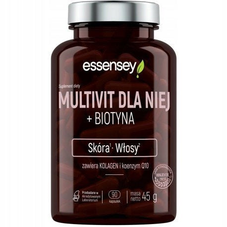 VITAMINS FOR WOMEN + COLLAGEN + BIOTIN FOR SKIN HAIR METABOLISM 90 KAPS