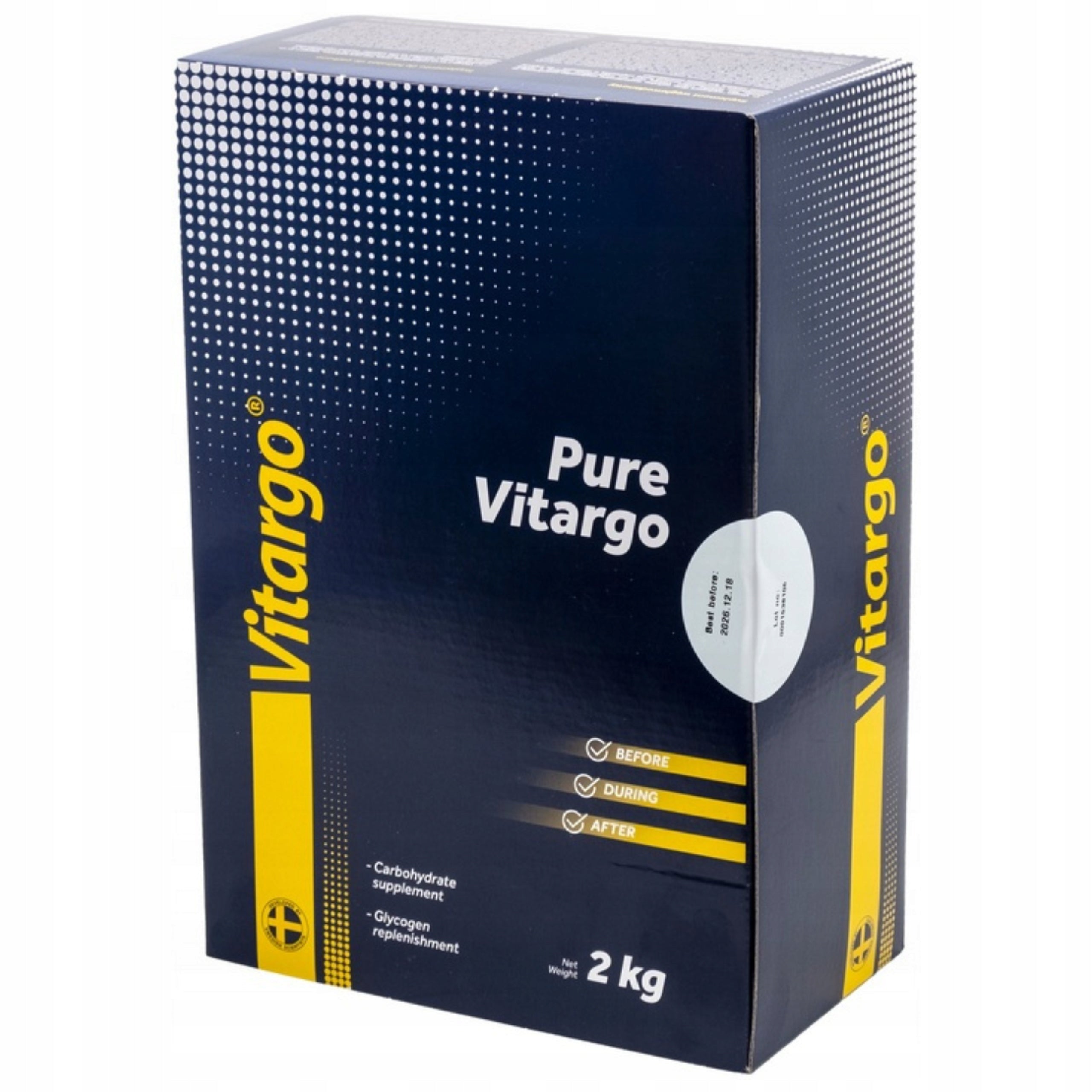 VITARGO SWEDEN ORIGINAL SWEDISH ELECTROLYTE CARBOHYDRATES PURE 2kg 2x1