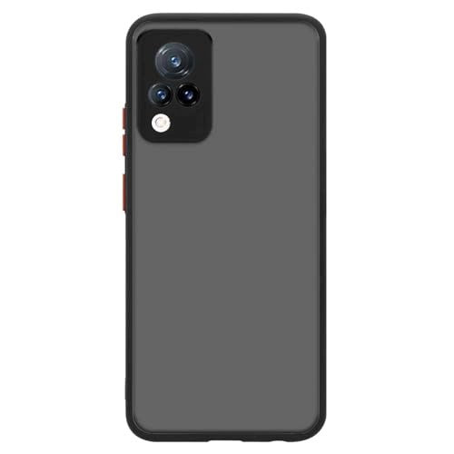 VIVO V21 4G 5G MATTE BLACK HYBRID Silicone Plastic CASE Manufacturer code SWC5908151744178