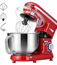 VIVOHOME Food Processor Planetary Multifunction 1500W Red Manufacturer code 106202