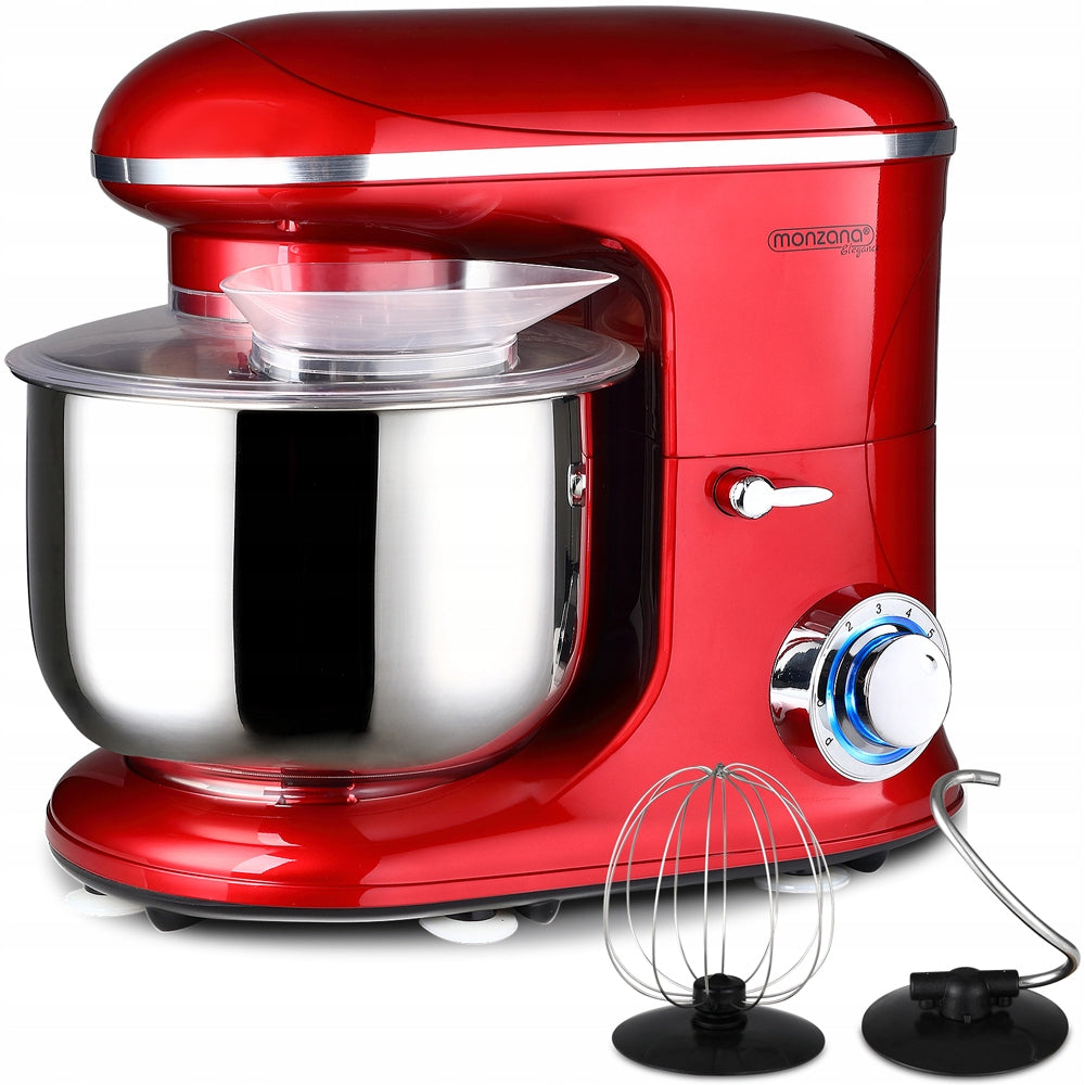 VIVOHOME Food Processor Planetary Multifunction 1500W Red