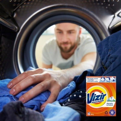 VIZIR Washing Powder Alpine Freshness For 6 Washes Alpine Fresh 330g Packaging status original