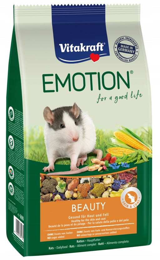VK-31463 VITAKRAFT EMOTION FOOD FOR RATS 600g