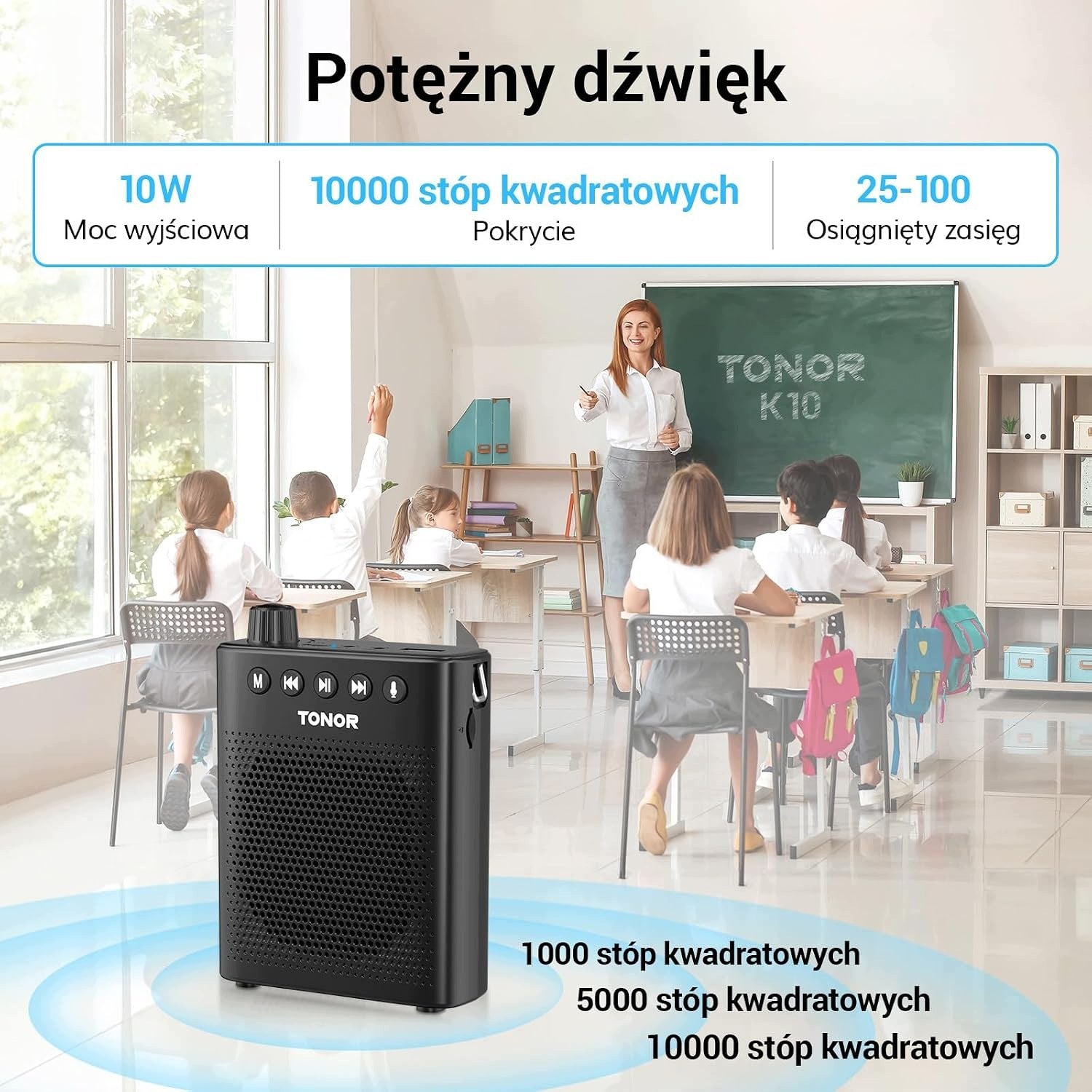 VOICE AMPLIFIER 10W BLUETOOTH MICROPHONE HEADPHONE TRAINER TEACHER Model other