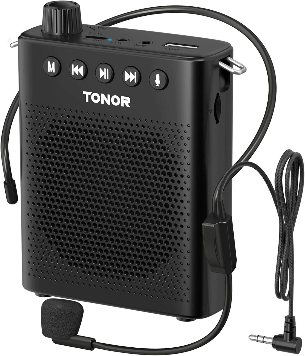 VOICE AMPLIFIER 10W BLUETOOTH MICROPHONE HEADPHONE TRAINER TEACHER