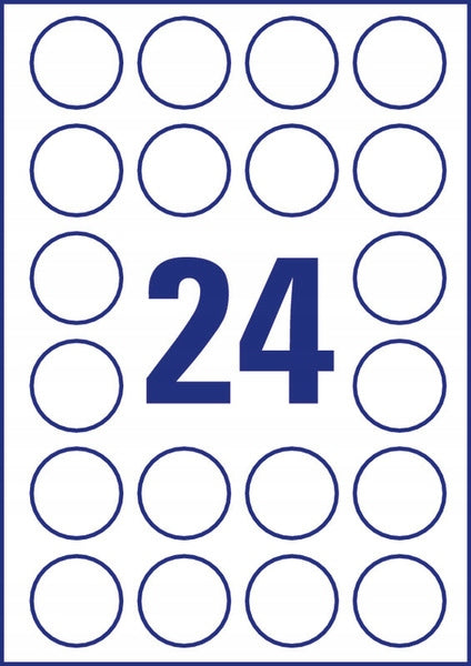 VOID SEAL LABELS DURABLE LASER A4 fi: 40mm x480 Manufacturer code L6112-20
