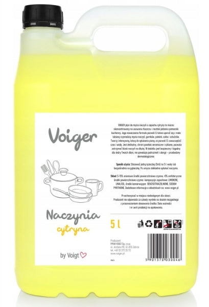 VOIGER Dishwashing Liquid 5l Lemon