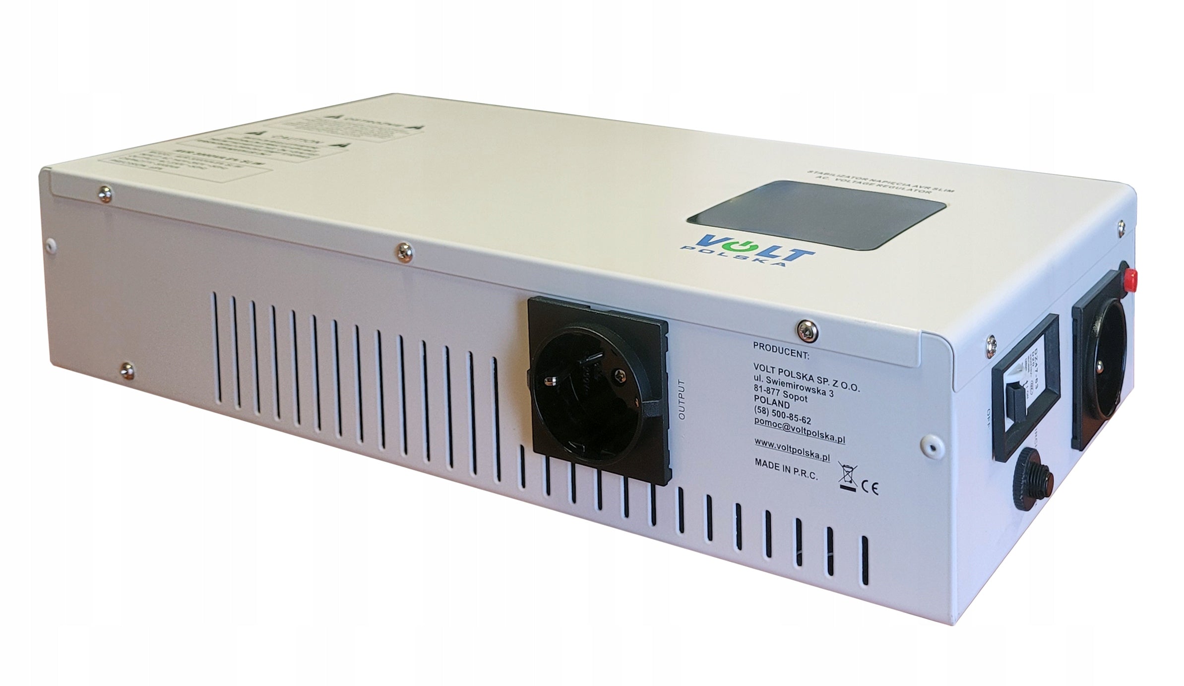 VOLTAGE STABILIZER AVR 3000 8% PHOTOVOLTAIC UNIT FURNACE CO SLIM HANGING Brand Volt Polska