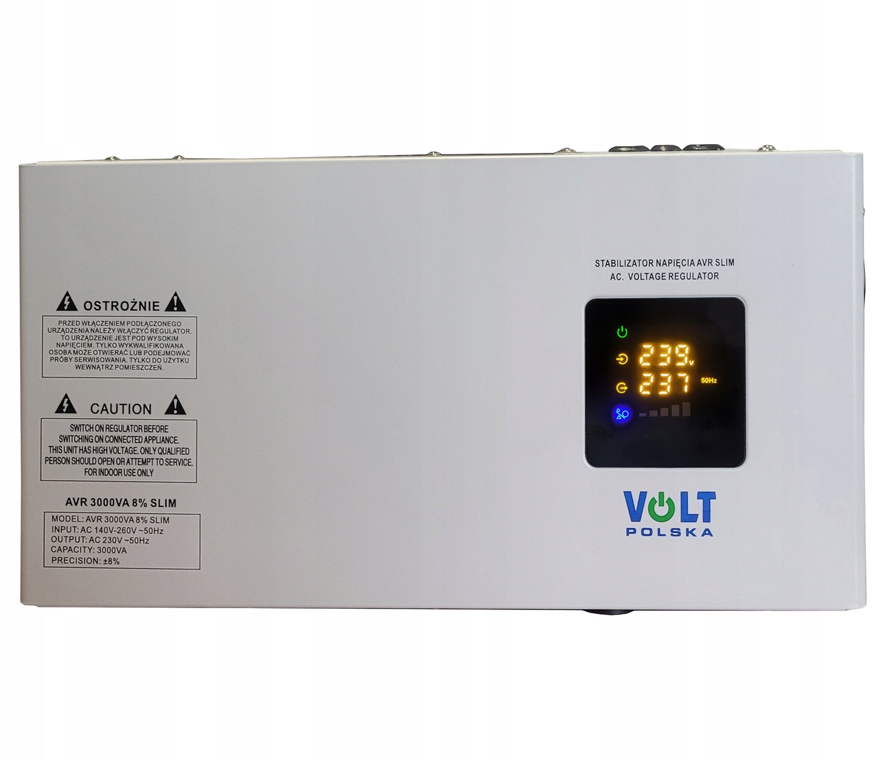 VOLTAGE STABILIZER AVR 3000 8% PHOTOVOLTAIC UNIT FURNACE CO SLIM HANGING Manufacturer code 5AVRZS3000