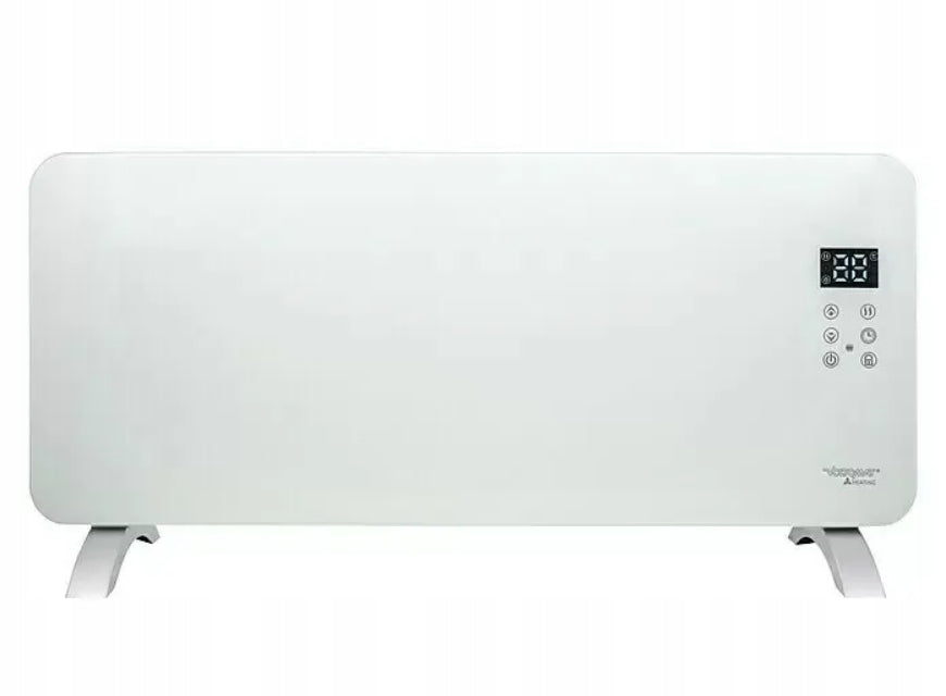 VOLTOMAT HEAT - glass convector (white, 2000W) E12 *