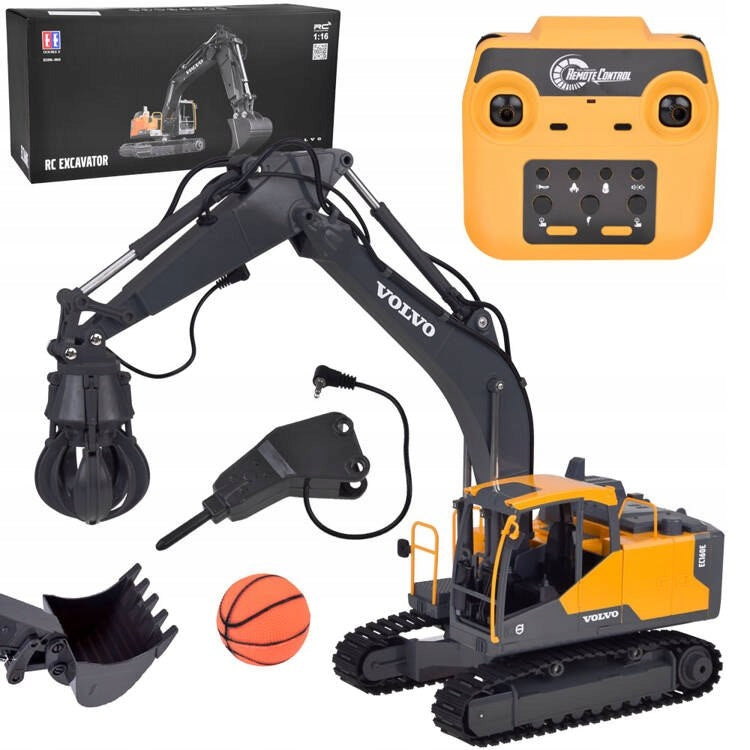 VOLVO 1:16 REMOTE CONTROLLED EXCAVATOR MANY FUNCTIONS EAN (GTIN) 5908453200204