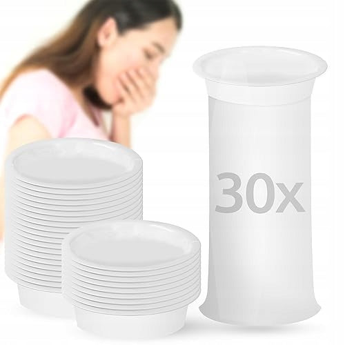 VOMITING BAGS WITH RING 50 PCS. FOR TRAVEL AIRCRAFT CAR Brand no brand