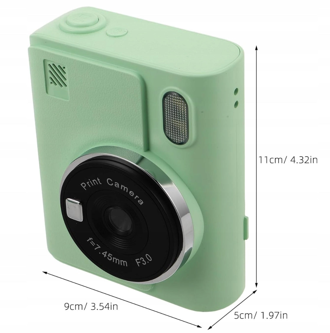 VORCOOL Instant Camera Printing Portable Green Manufacturer code 353656346463