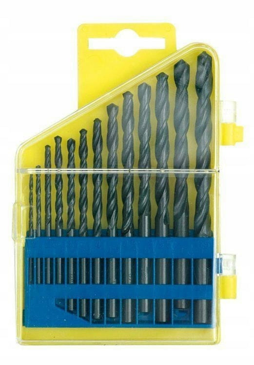 VOREL DRILL BIT METAL BLACK SET 13pcs /1,5 - 6,5mm