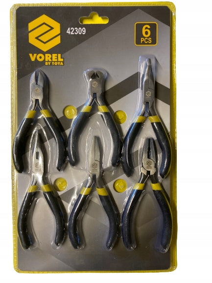 VOREL ELECTRONIC PLIERS 125MM 6 PCS. Additional information hardened jaws