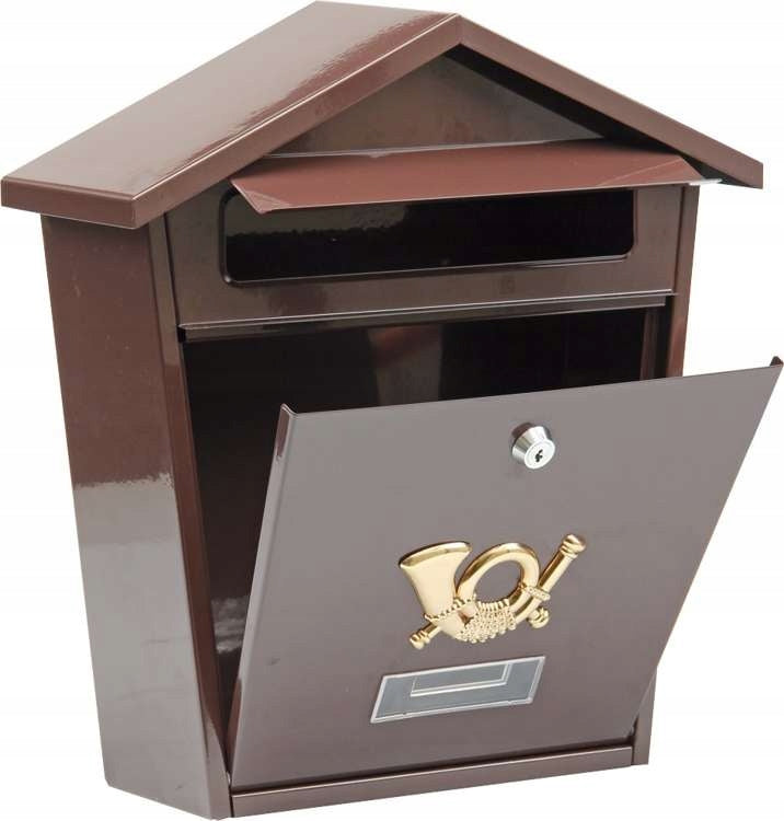 VOREL LETTERBOX 380X320X105MM BROWN Manufacturer code Vorel 78587