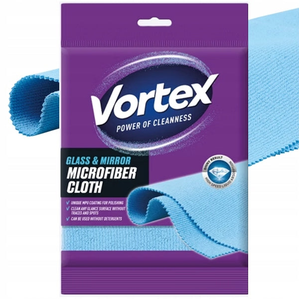 VORTEX Microfiber Cloth for Glass and Mirrors | 1pc Packaging status original