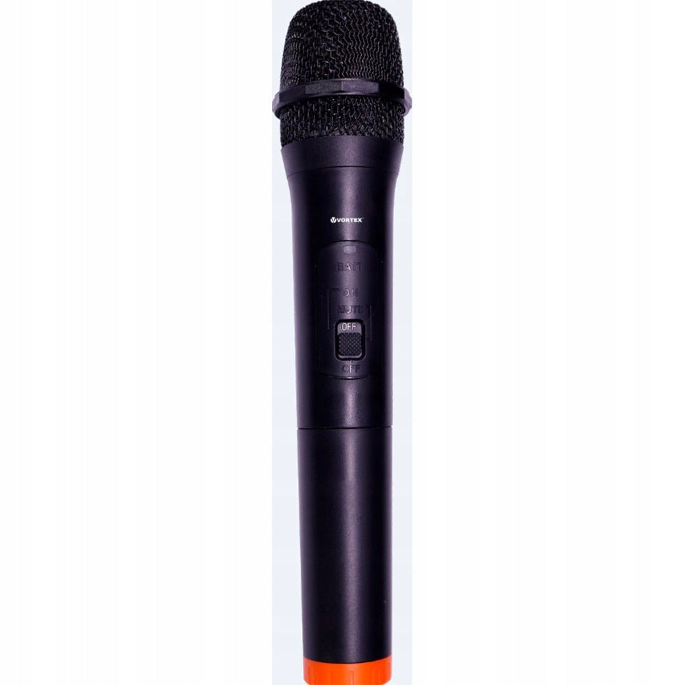 VORTEX VO2619 Portable Bluetooth Speaker, 50W RMS, FM Radio, Black Manufacturer code VO2619