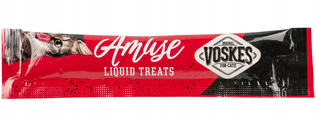 VOSKES CAT LIQUID CAT TREAT WITH SALMON 20x15g Packaging status original