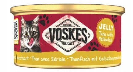 VOSKES Original tuna with jelly seriol (Yellowtail) 85g
