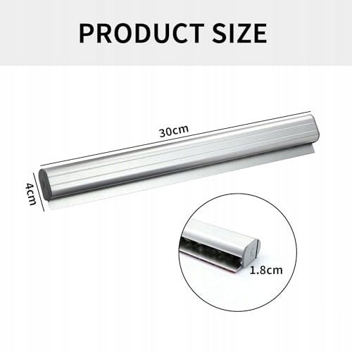 VOUCHER STRIP ALUMINUM SELF ADHESIVE VOUCHER HOLDER FOR KITCHEN metal Manufacturer code Bez marki