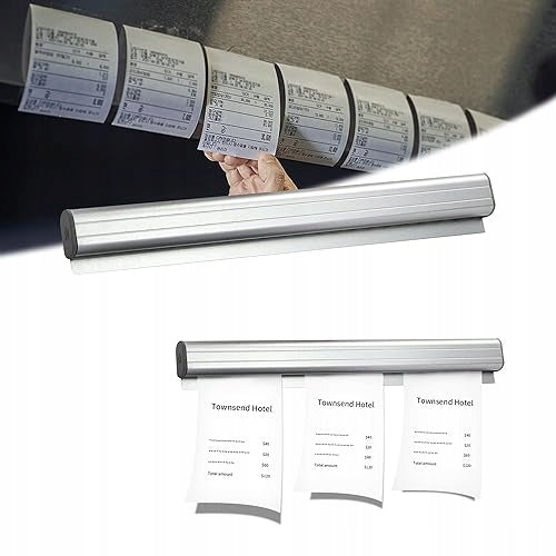 VOUCHER STRIP ALUMINUM SELF ADHESIVE VOUCHER HOLDER FOR KITCHEN metal