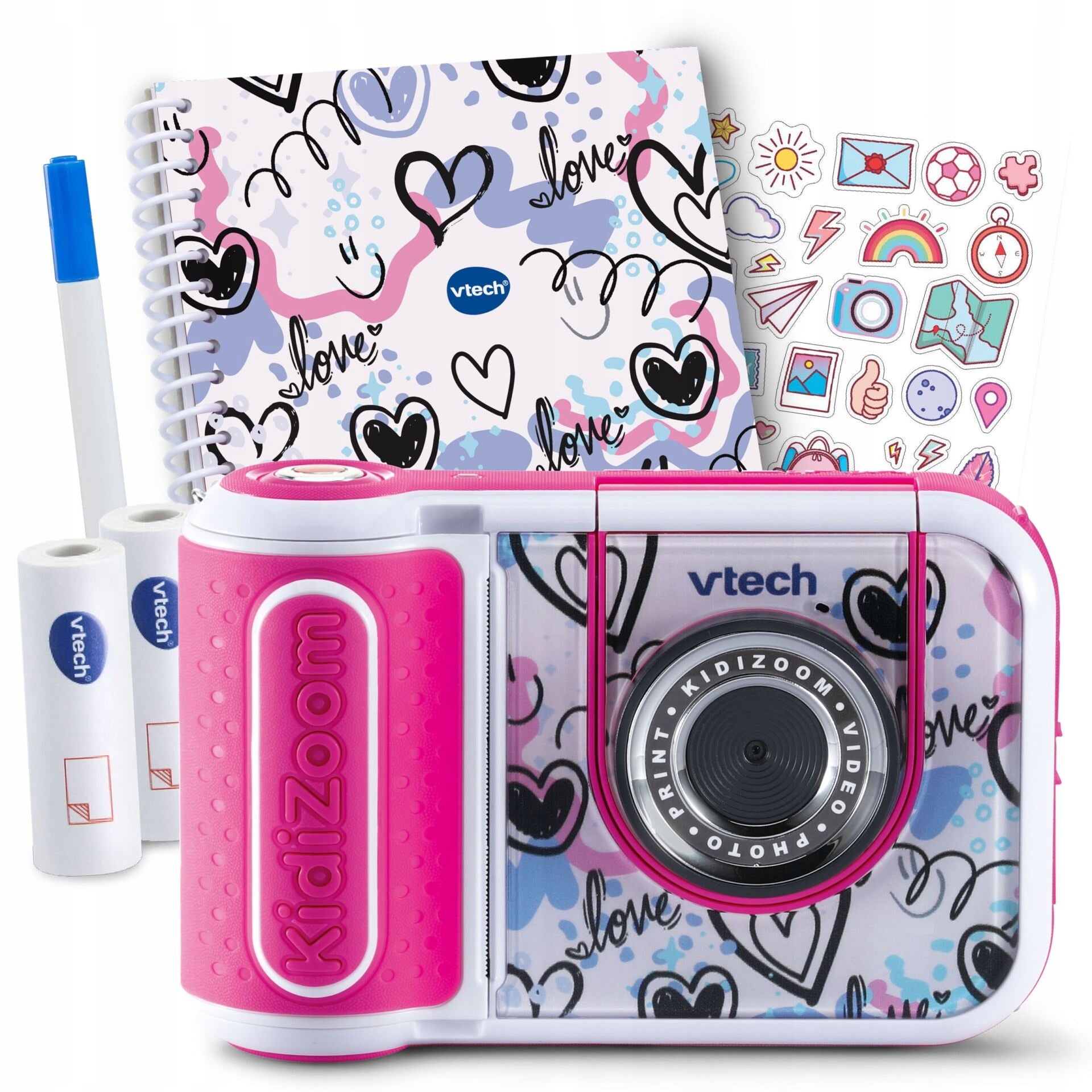 VTech Kidizoom Print Cam Pink Limited Summer Pack