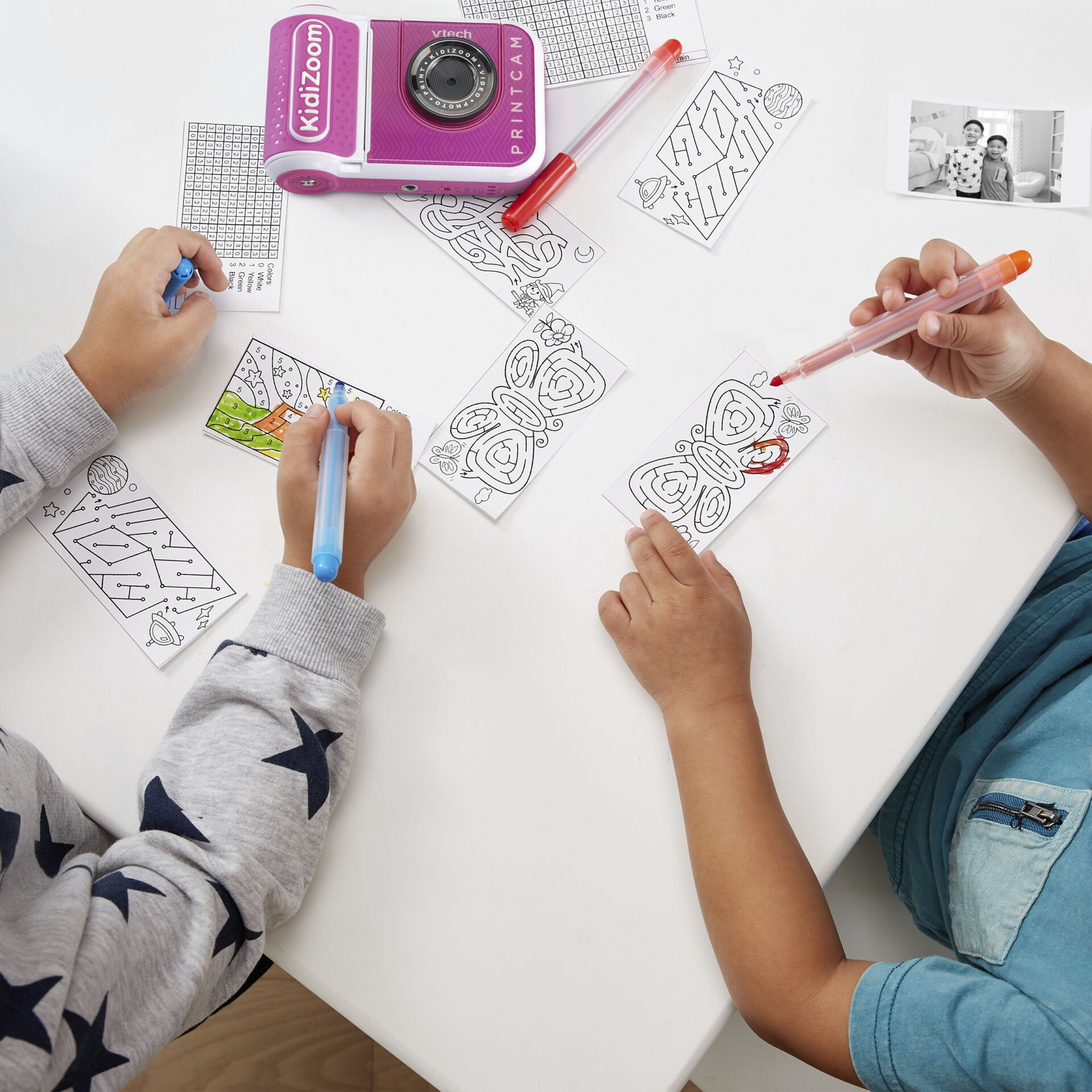 VTech Kidizoom Print Cam camera printing photos for children no j. pol Brand VTech