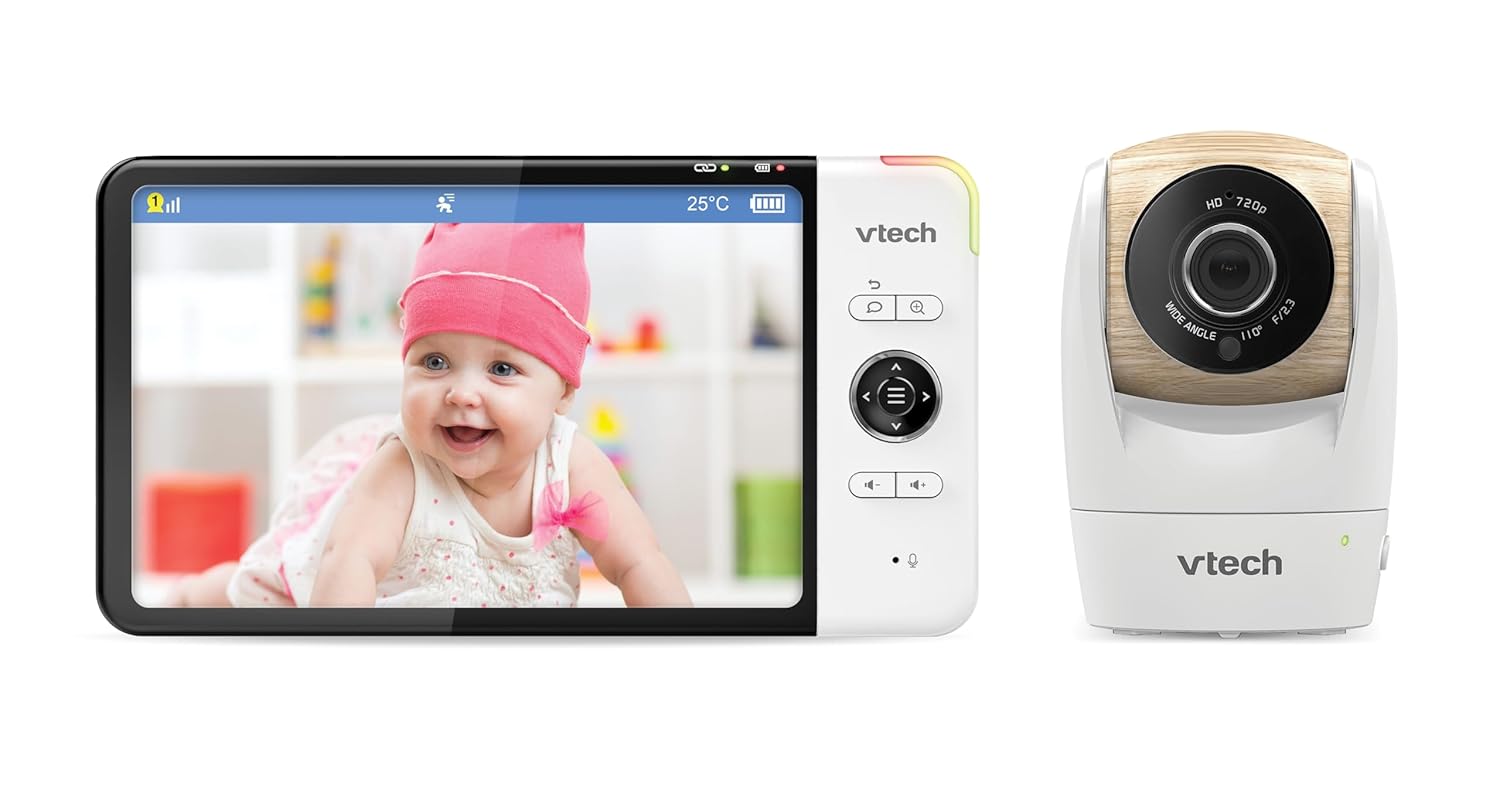 VTech Monitor HD Baby Camera 360° Screen 7"