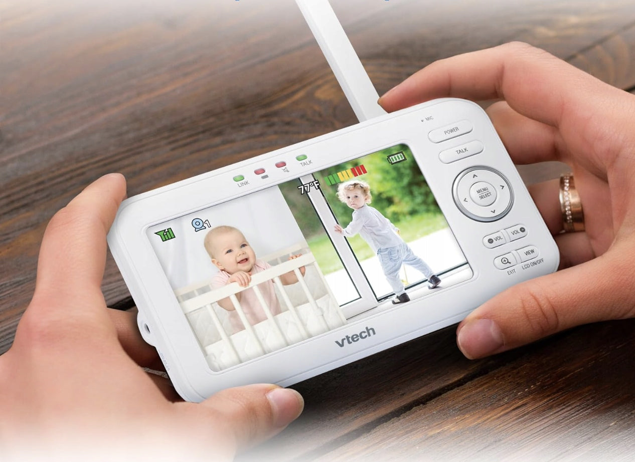 VTech VM5254 Baby Monitor with Camera LCD Screen 5" Night Vision Packaging status original