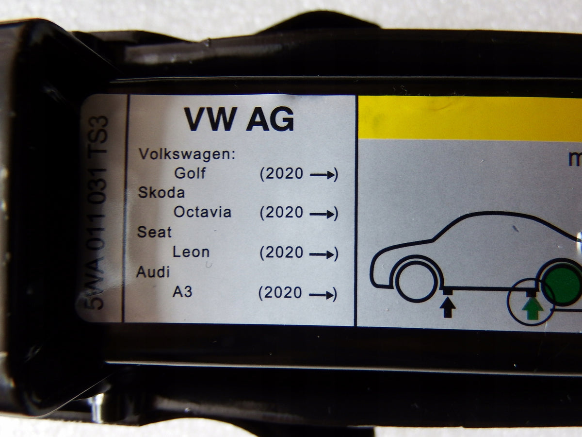 VW OE Lewarek podnośnik VW GOLF Škoda OCTAVIA Seat LEON Audo A3 5WA011031 Manufacturer code 5WA011031
