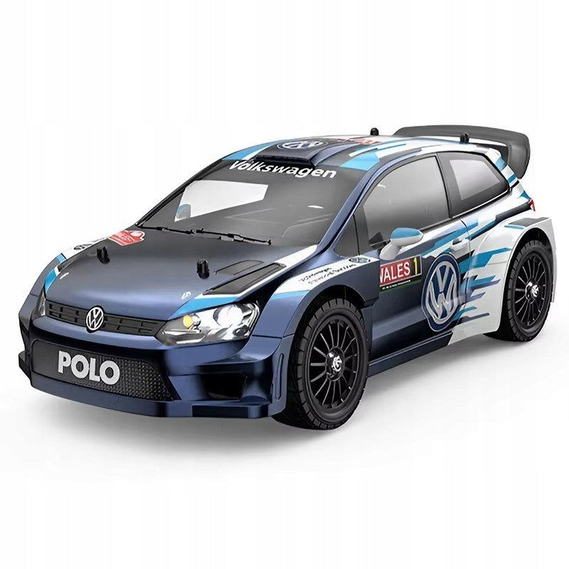 VW POLO CAR RC 1:14 FAST CONTROLLED AUTO OFF ROAD 2.4GHZ DRIFT 42 KM Packaging status original