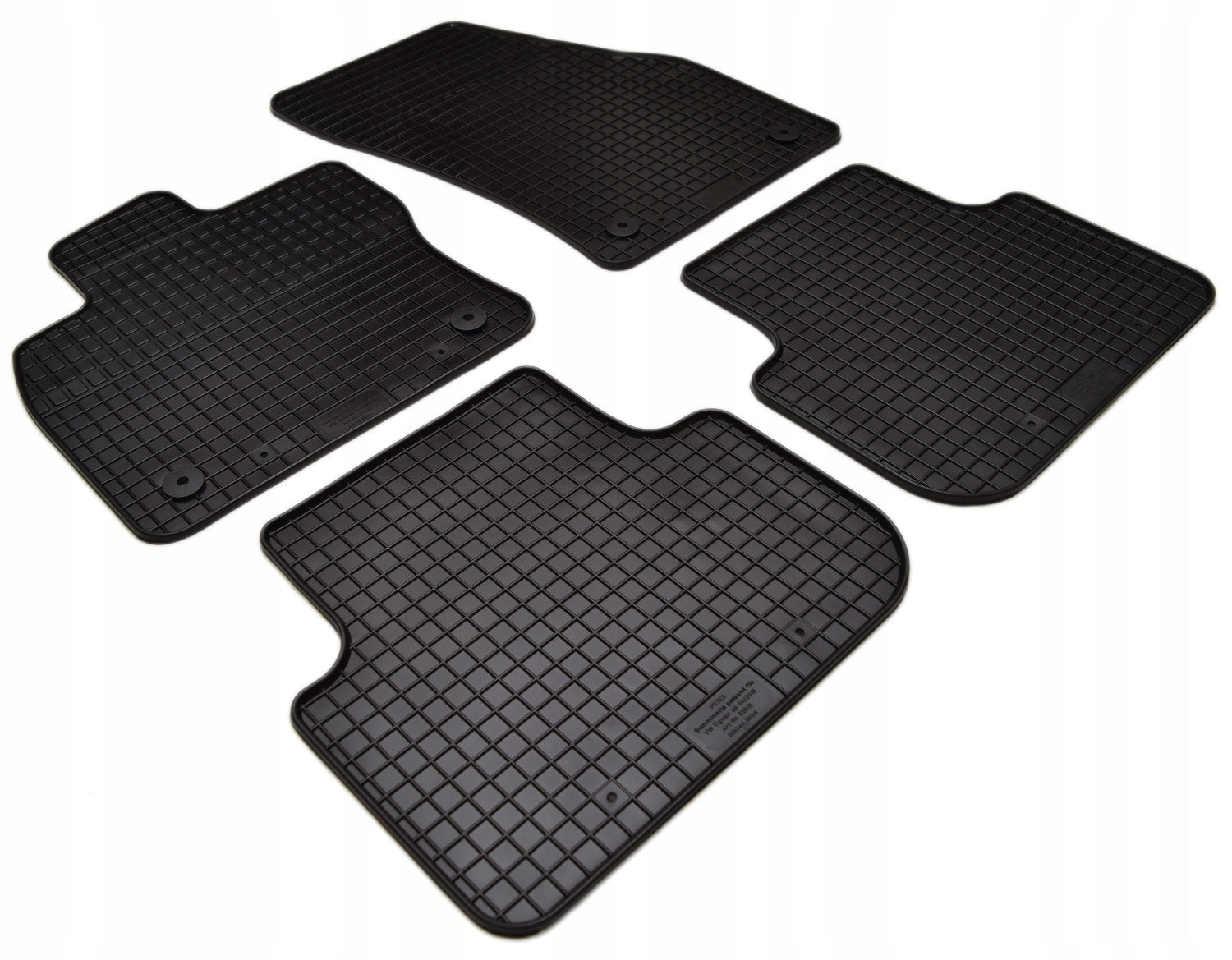 VW Tiguan II since 2016 Rubber Rugs - Petex