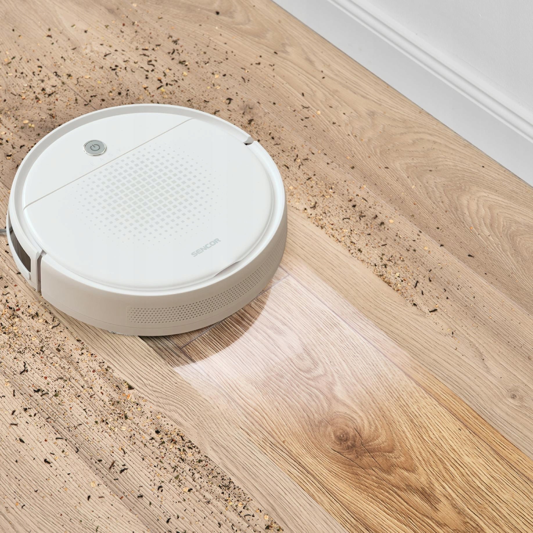 Vacuum Cleaner Automatic Robot Cleaning SENCOR SRV 1550WH HEPA White Brand Sencor