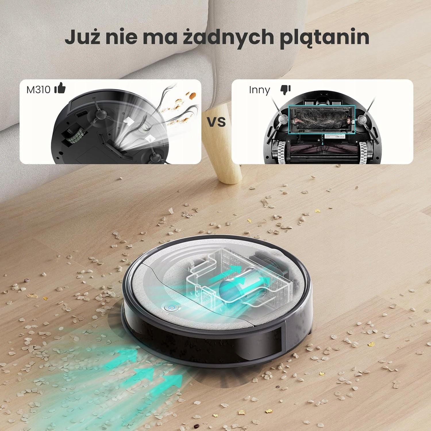 Vacuum Cleaner Robot, 4500Pa, 180 min, WiFi/App, with Remote Navigation EAN (GTIN) 6924843213349