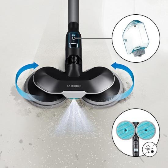 Vacuum Cleaner SAMSUNG Jet Plus Pro Extra VS20B95973WGE Dominant color white