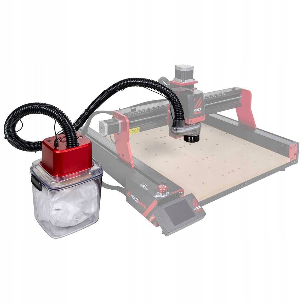 Vacuum Cleaner Sawdust Extraction Chip for Mini CNC Milling Machine CTF45P 6000Pa 72W LED Brand Holzmann