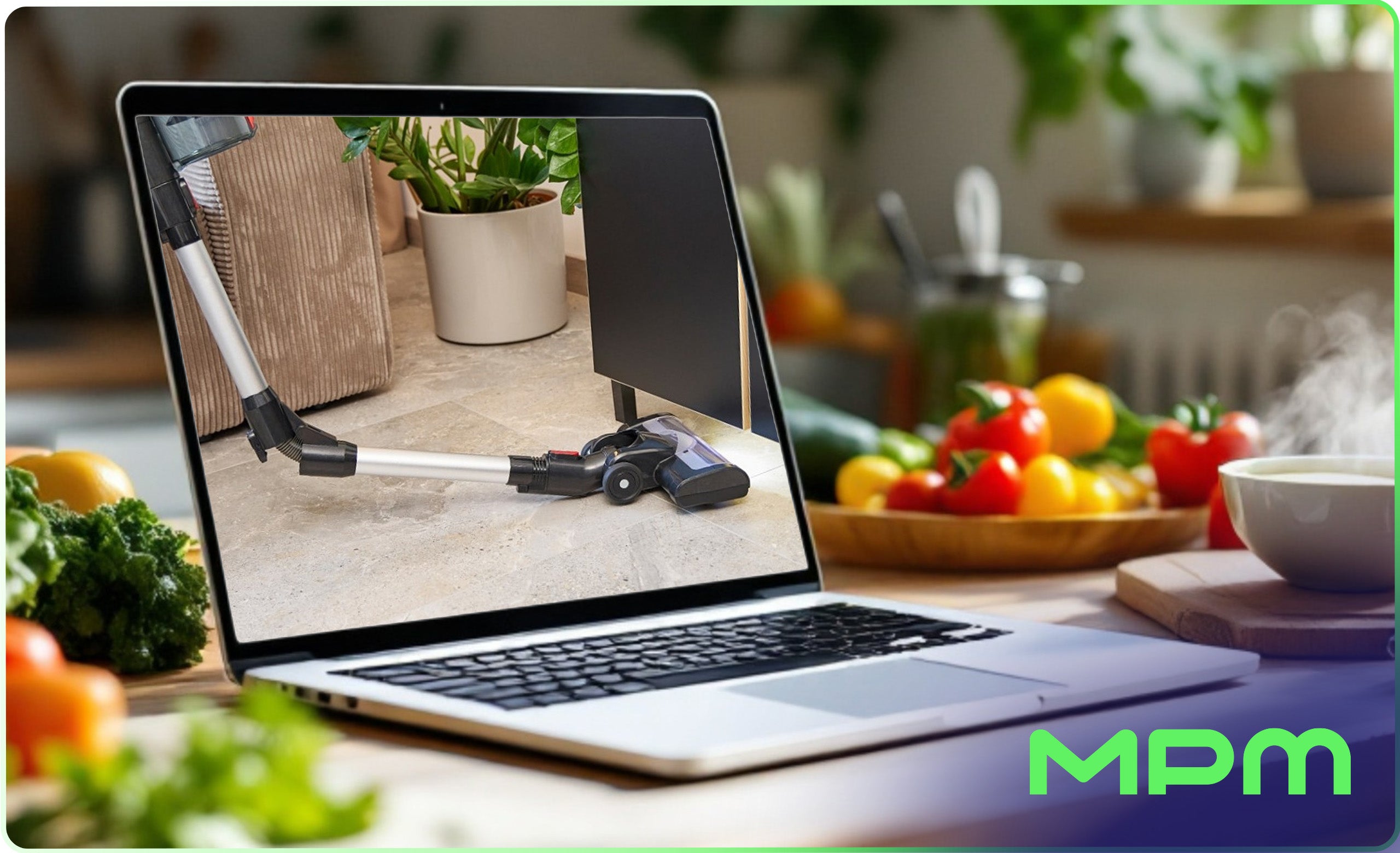 Vacuum Cleaner Vertical Wireless Bagless Powerful Flex MPM MOD-71 400 W Model MOD-71