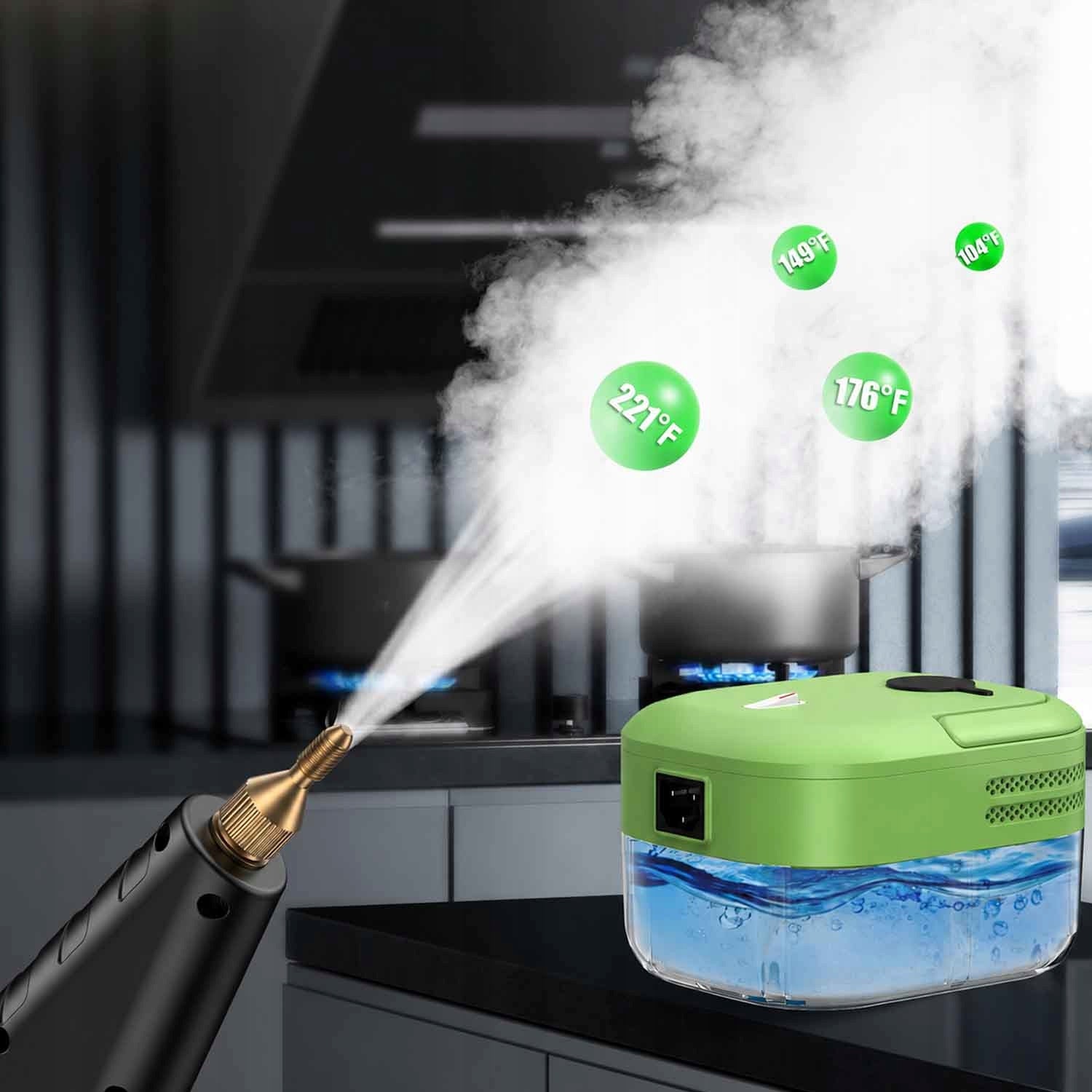 Vacuum Cleaner Washing Steam Cleaner 2200W For Carpet Upholstery Cleaner Heating Power supply mains