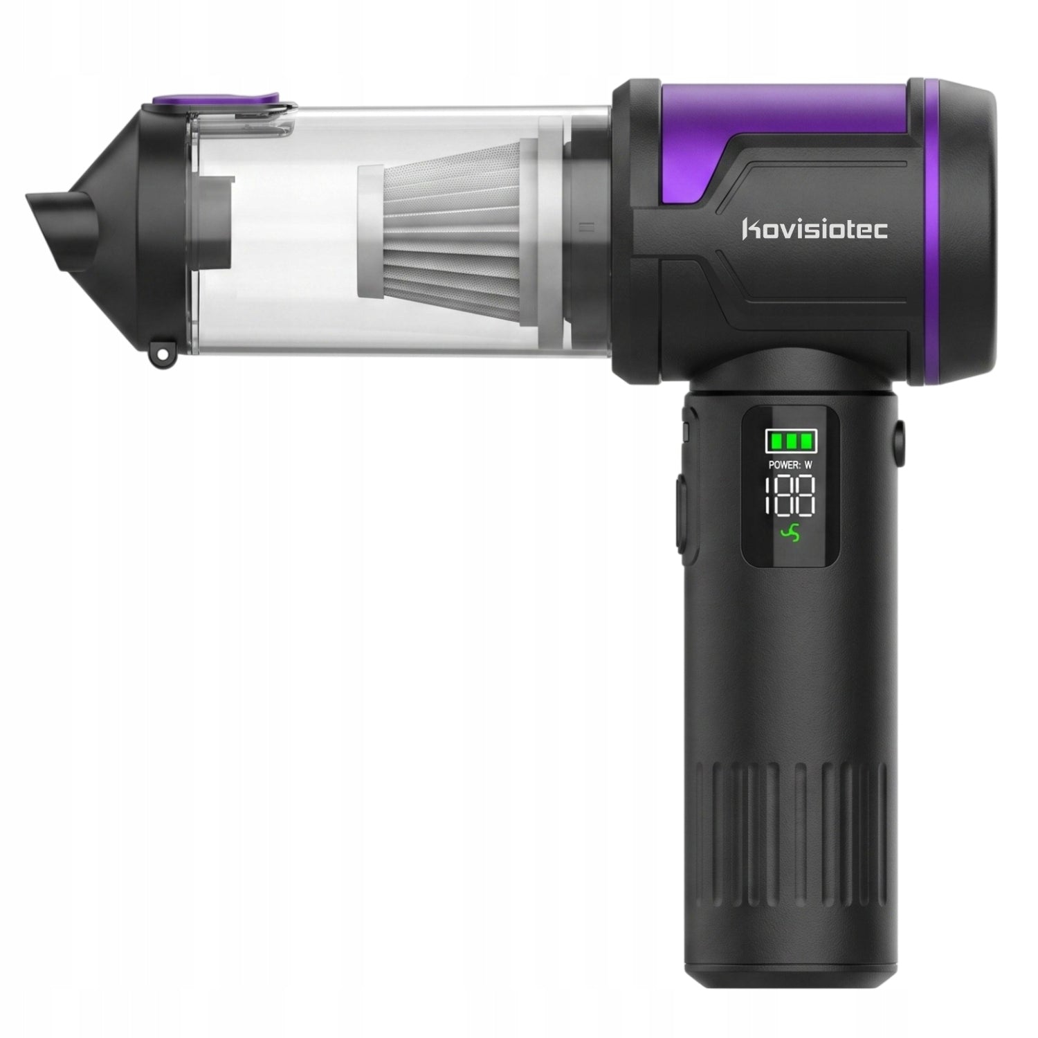 Vacuum Cleaner Wireless Car Handheld Cordless 19000Pa With Blower Dust container volume 0.4 l