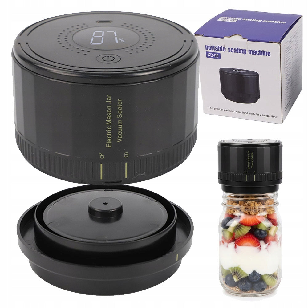 Vacuum Mason Electric Jar Closer With Power Strong Suction Gift
